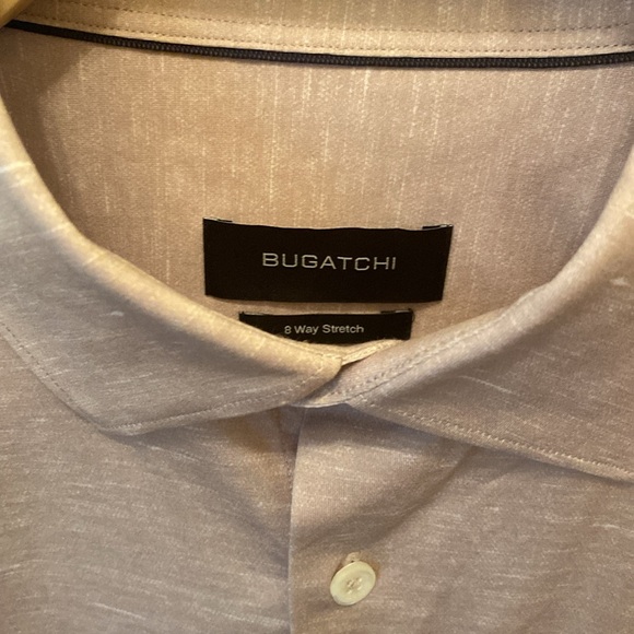 Bugatchi Size Medium Button down short sleeve shirt - Picture 2 of 3